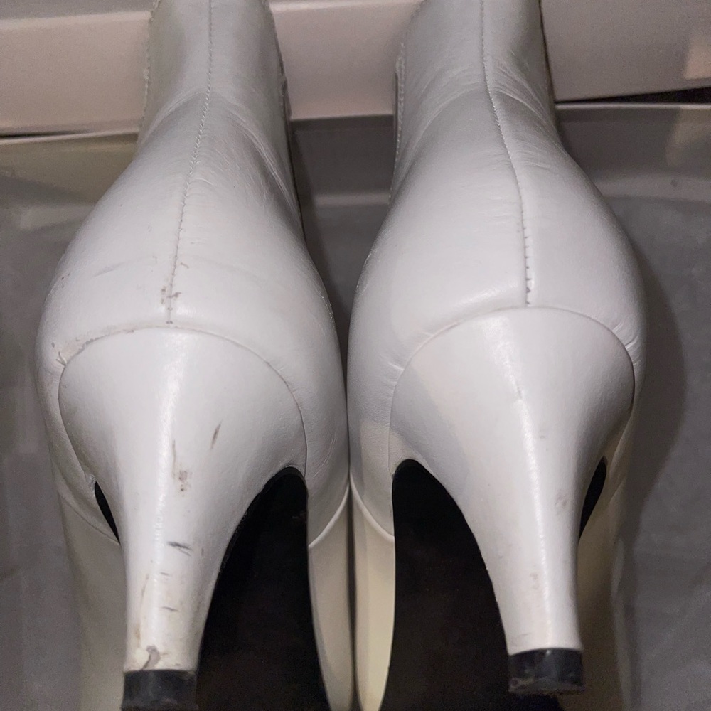 White Booties - Picture 3 of 4